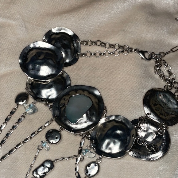 Free People Speak Up Statement Necklace NWT - Picture 6 of 7